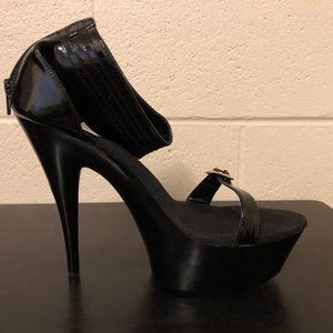 The Highest Heel Women's Bondage Platform Sandal